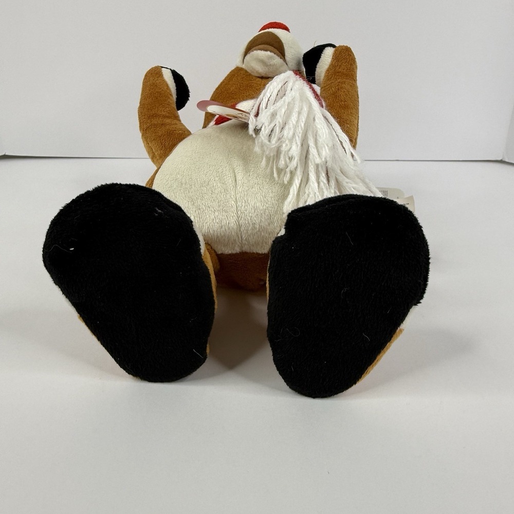 Gemmy Rudolph the Red Nosed Reindeer 12" Side Stepper Animated Plush NWT - Picture 6 of 8